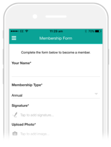 It's good form to use forms